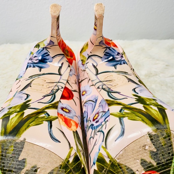 Aldo Floral Fabric Heels - Picture 14 of 16